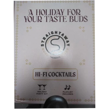 StraightAway Cocktails - Holiday Party Kit including 50ml and 250ml Bottles - TIPXY