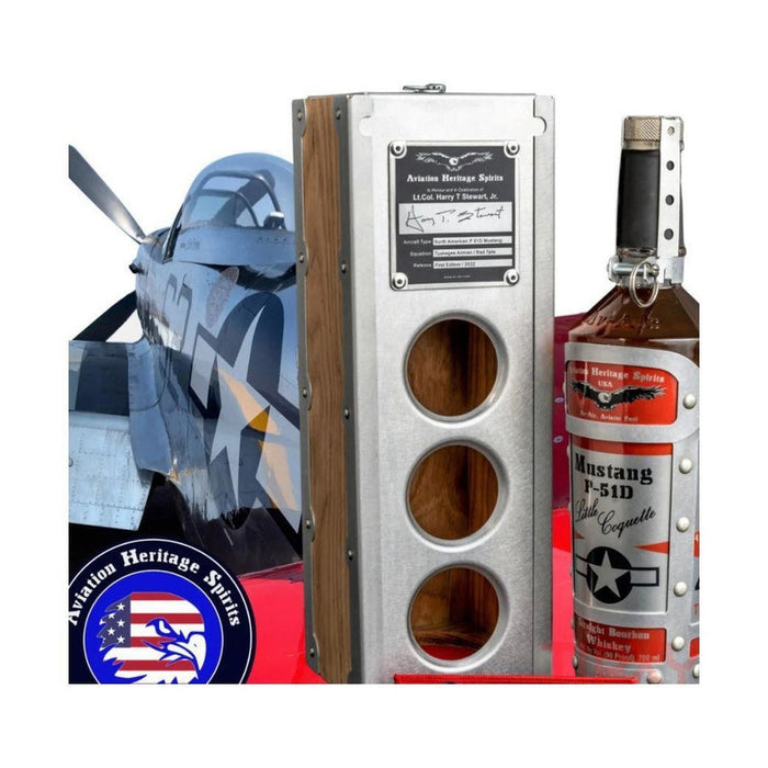Aviation Heritage Spirits - Red Tail P-51D “Little Coquette” Straight Bourbon Whiskey