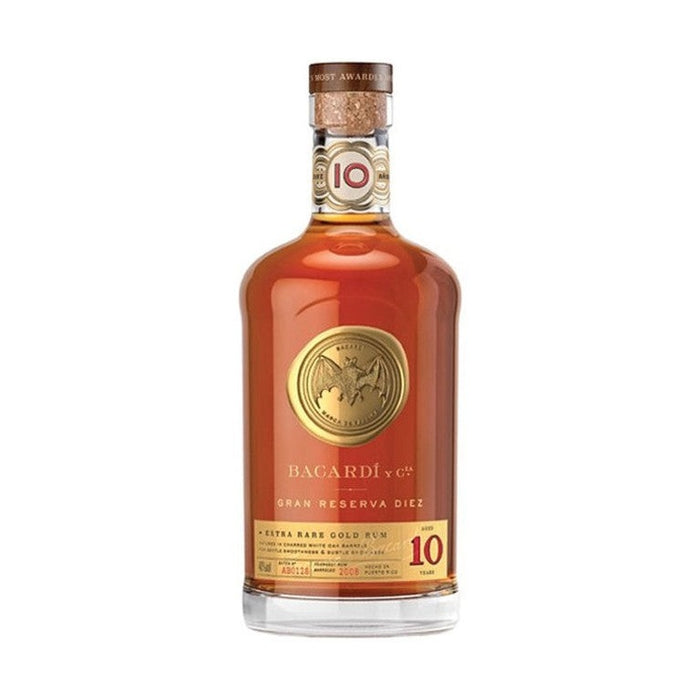 Bacardi Y Cia Gran Reserva Diez 10 Years Extra Rare Gold Rum - TIPXY