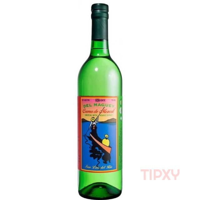 Crema de Mezcal with Agave Syrup San Luis Del Rio - TIPXY