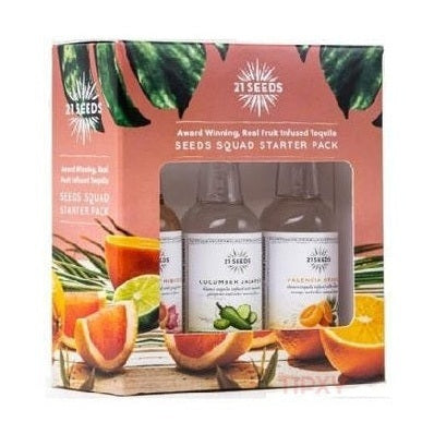 21 Seeds - Tequila Squad  Variety Pack of 3 - TIPXY