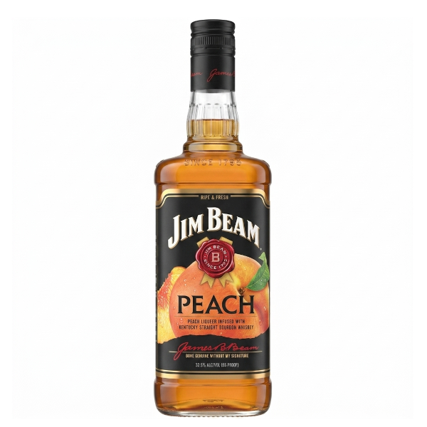 Jim Beam - Peach Liqueur Infused with Kentucky Straight Bourbon Whiskey - TIPXY