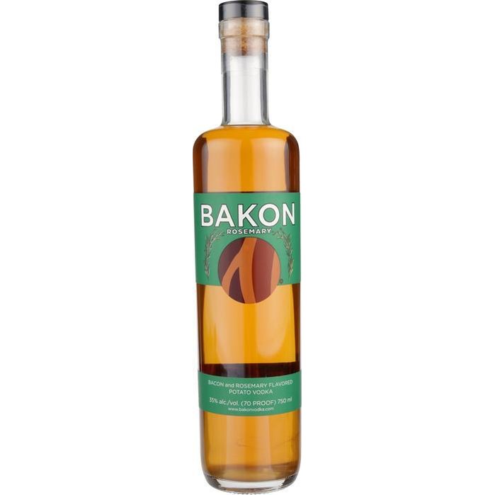 Bakon - Bacon and Rosemary Flavored Potato Vodka - TIPXY