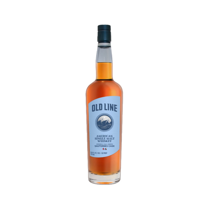 Old Line - Double Oak Series American Single Malt Whiskey Finished in Ex-Sauternes Wine Casks - TIPXY