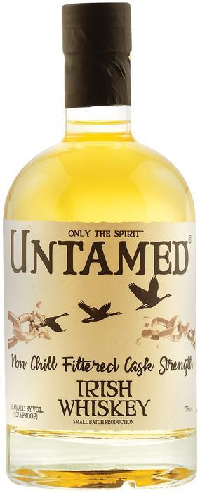 Untamed Non Chill Filtered Cask Strength Irish Whiskey (Proof 127.6)