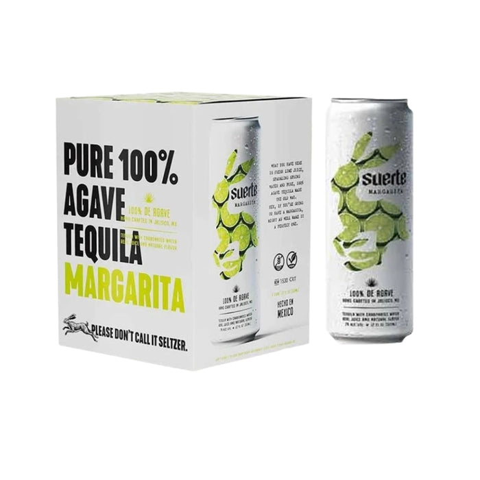 Suerte Tequila - Mangorita Ready to Drink Cocktail (4 Pack)