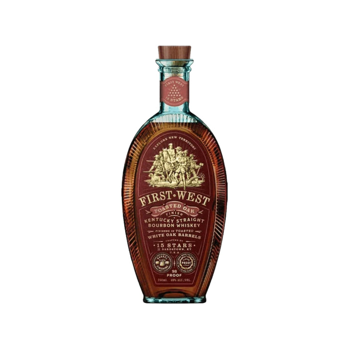 15 Stars - First West Toasted Oak Kentucky Straight Bourbon Whiskey - TIPXY