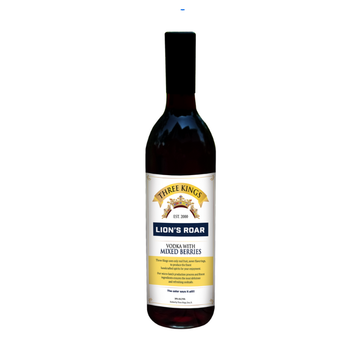 Three Kings – Lion’s Roar Vodka with Mixed Berries - TIPXY