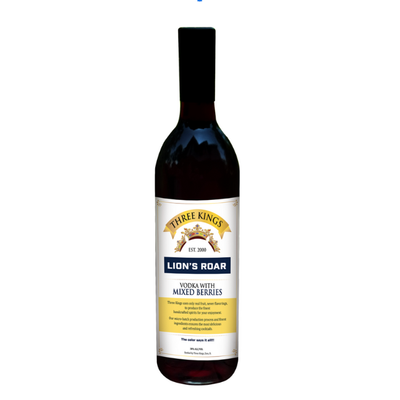 Three Kings – Lion’s Roar Vodka with Mixed Berries