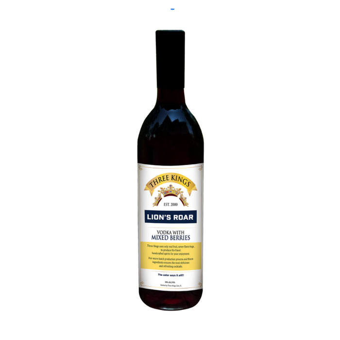 Three Kings – Lion’s Roar Vodka with Mixed Berries - TIPXY