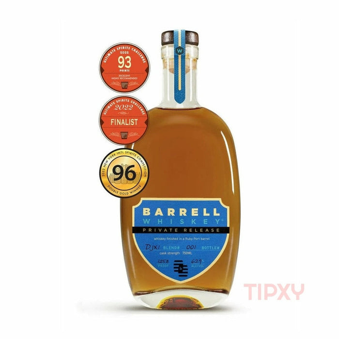 Barrell Craft Spirits - DJX1 Private Release Whiskey finished in a Ruby Port barrel