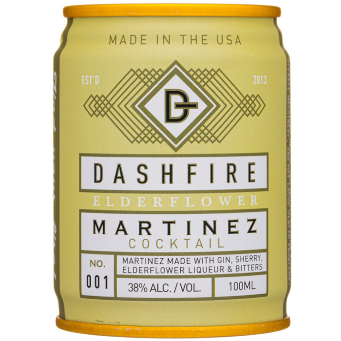 Dashfire - Elderflower Martinez Cocktail - TIPXY