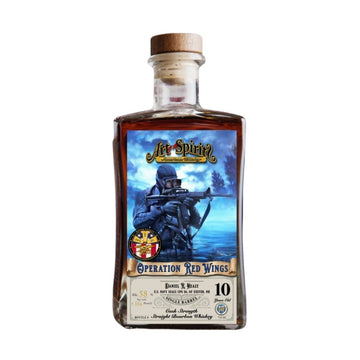 Art of the Spirits - Frogman 10 Year Single Barrel Straight Bourbon Whiskey  SCPO Daniel R. Healy Commemorative Edition - TIPXY