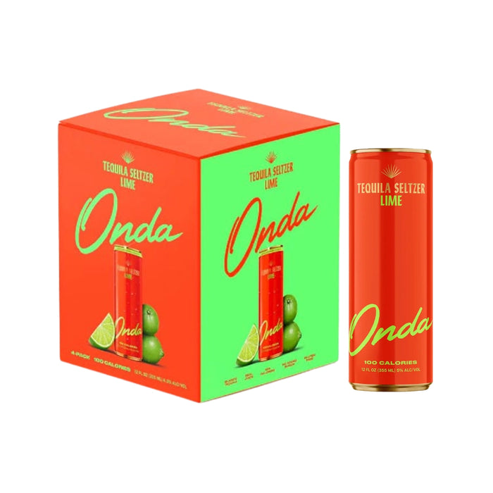 Onda - Lime Sparkling Tequila Seltzer (4 Pack) - TIPXY