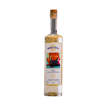 Beach Ball Spirits - Gold Glitter Vodka with 24K Gold Glitter