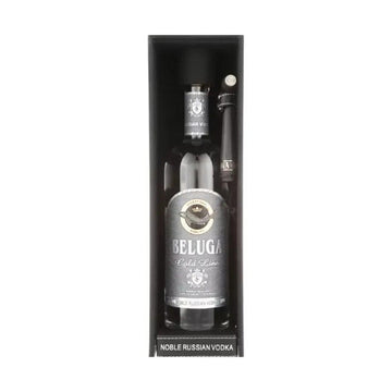 Beluga - Gold Line Vodka Gift Set with Leather box