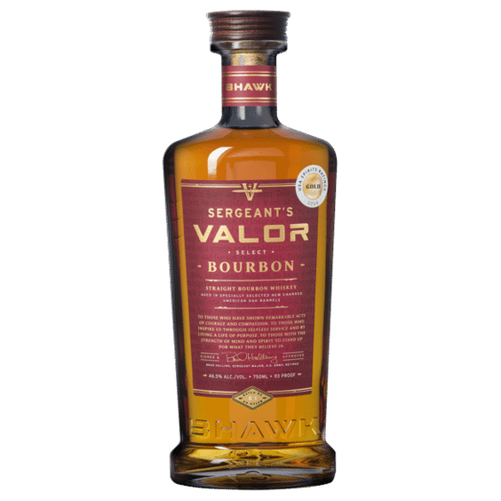 BHAWK - Sergeant's Valor Select Bourbon - TIPXY