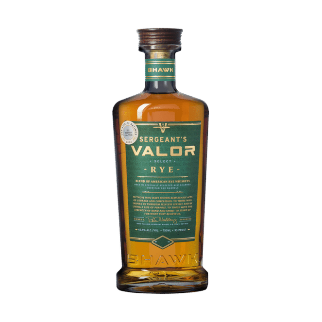 BHAWK - Sergeant's Valor Select Rye - TIPXY