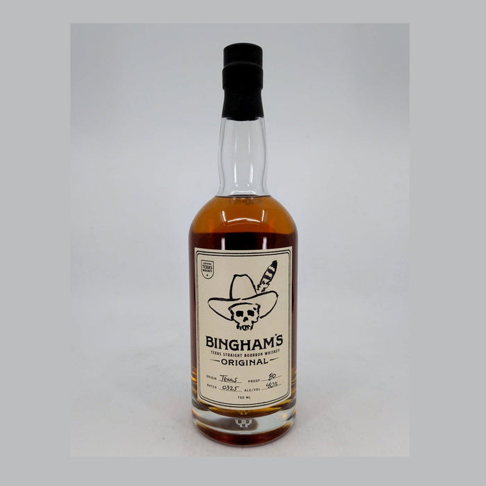 Bingham's Bourbon - Original Straight Texas Bourbon Whiskey