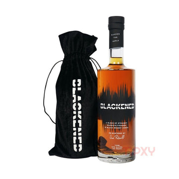 Blackened - American Whiskey by Metallica in a Velvet Bag