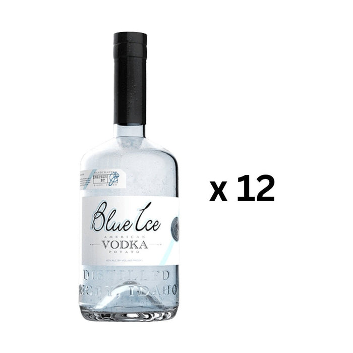 Blue Ice - American Potato Vodka (12 Pack)