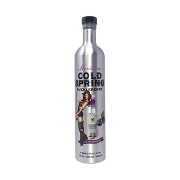 Bozeman Spirits - Montana Cold Spring Huckleberry Vodka - Metal Bottle
