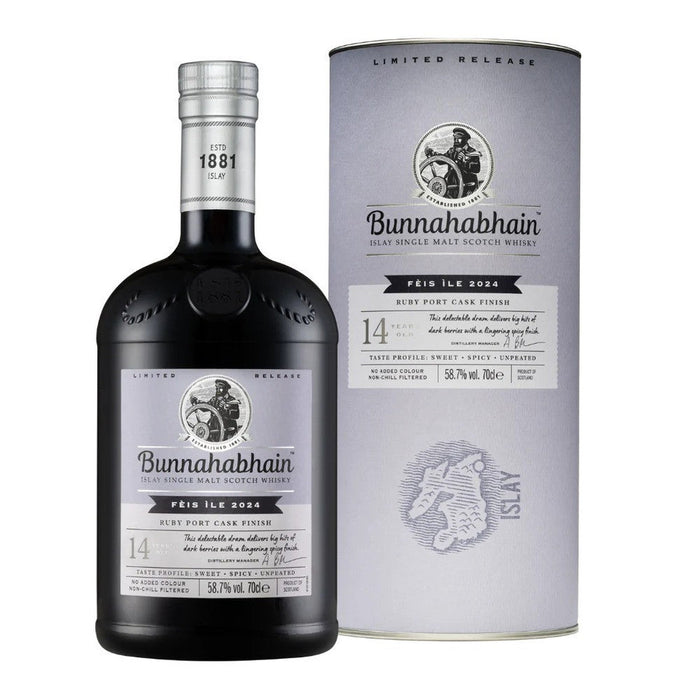 Bunnahabhain - Feis Ile 2024 Ruby Port Cask Finish