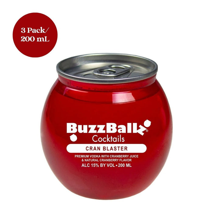 Buzzballz - Cran Blasters Ready to Drink Cocktails (24 pack)