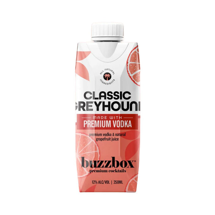 Buzzbox - Classic Greyhound Vodka Ready to Serve Premium Cocktail