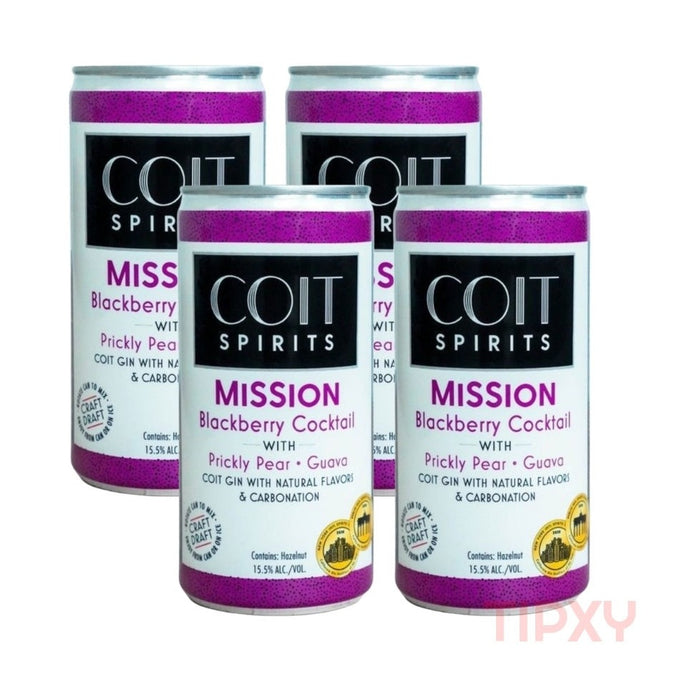 Coit Spirits - Mission Blackberry Cocktail Ready to Serve 4/pk - TIPXY