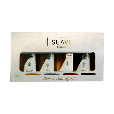 Suave - Organic Tequila Gift Set (4 Pack)