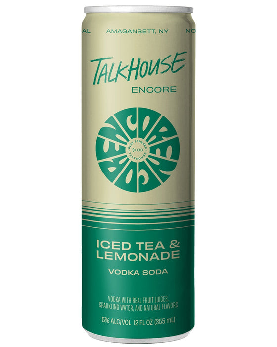 Talkhouse Encore - Iced Tea & Lemonade Vodka Soda 24 pack