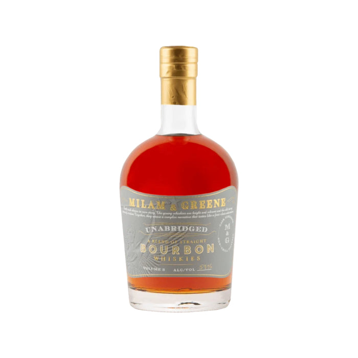 Milam & Greene - Unabridged Volume 3 Blend of Straight Bourbon Whiskies - TIPXY
