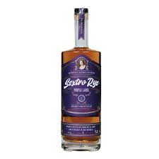 Sextro Rye - Purple Label Authentic Prohibition Rye Whiskey - TIPXY