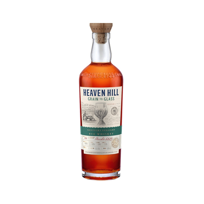 Heaven Hill - Grain to Glass Kentucky Straight Rye Whiskey Specialty Barrel Series 1st Edition - TIPXY