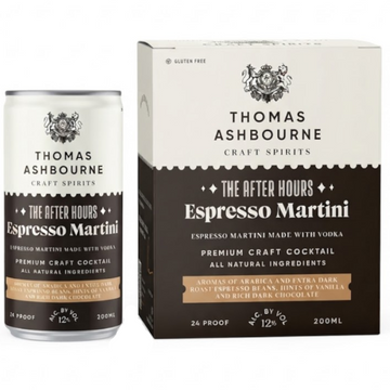 Thomas Ashbourne Craft Spirits - The After Hours Espresso Martini (4 Pack) - TIPXY