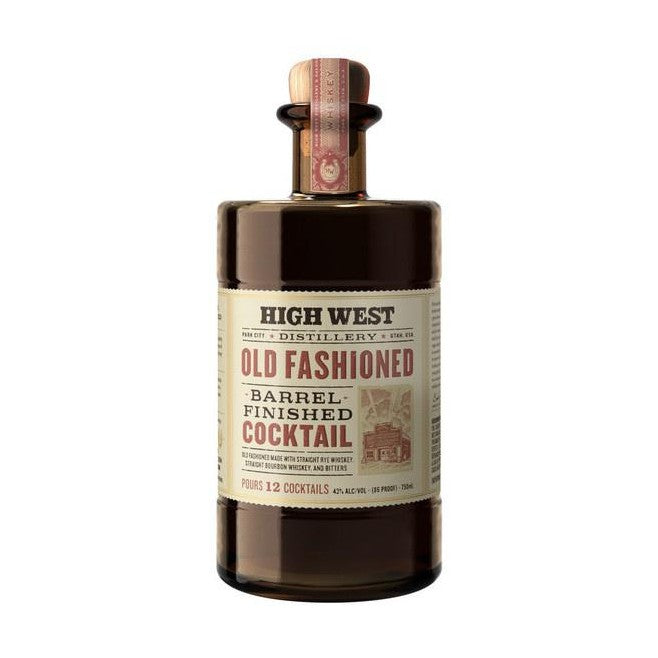 High West - Old Fashioned Barrel Finished Cocktail - TIPXY