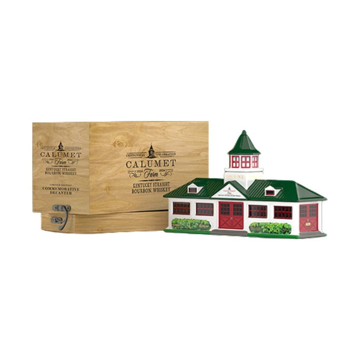 Calumet Farm - Ceramic Farm Decanter Kentucky Straight Bourbon Whiskey