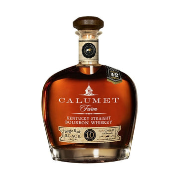 Calumet Farm - Single Rack Black Centennial Bourbon Kentucky Straight Bourbon Whiskey
