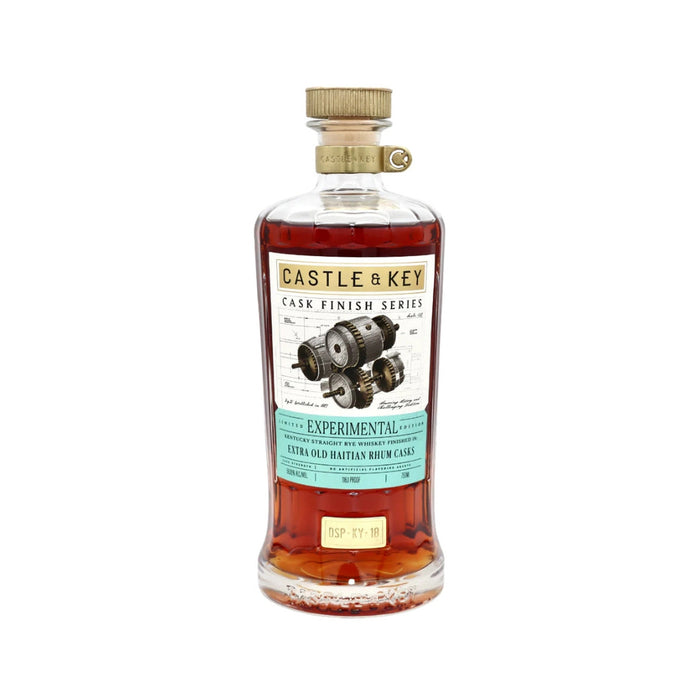 Castle & Key - Experimental Series Kentucky Straight Rye Whiskey Finished in Extra Old Haitian Rhum Casks