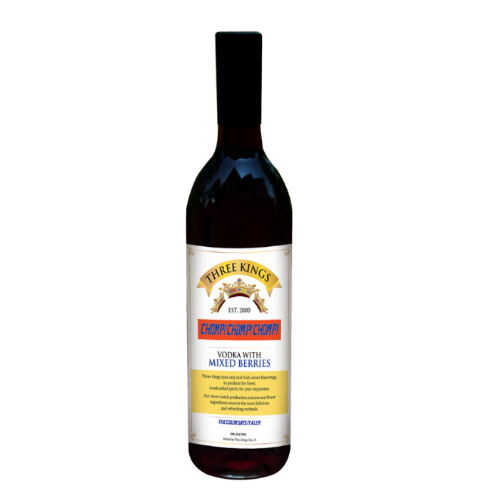 Three Kings – Chomp! Chomp! Chomp! Vodka with Mixed Berries - TIPXY