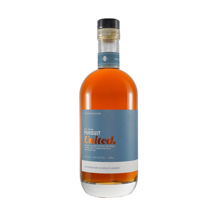 Pursuit United - Blended Straight Bourbon Whiskeys Finished With Toasted American and French Oak - TIPXY