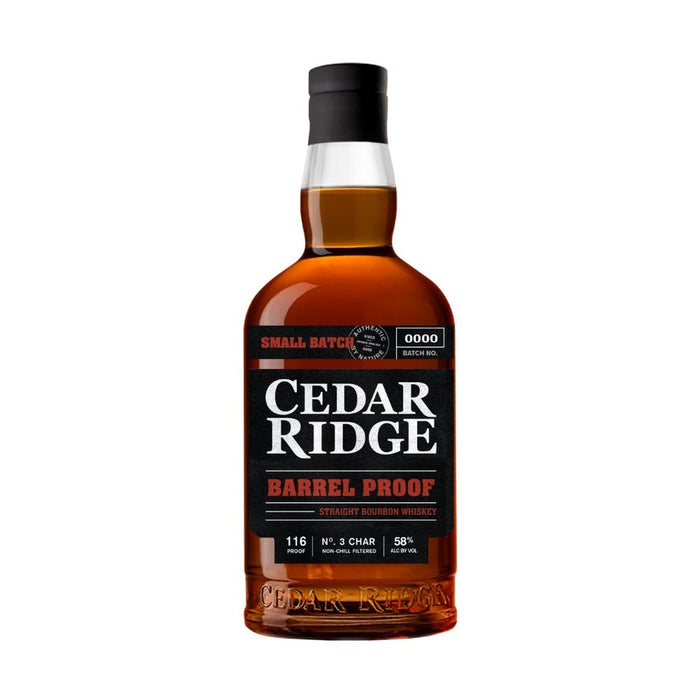 Cedar Ridge - Barrel Proof Straight Bourbon Whiskey