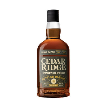 Cedar Ridge - Bottled in Bond Rye Whiskey