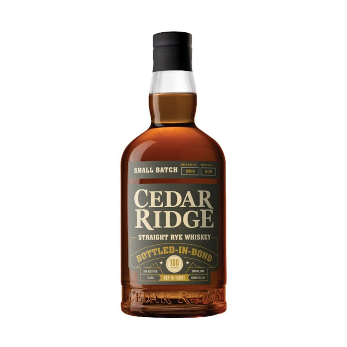 Cedar Ridge - Bottled in Bond Rye Whiskey