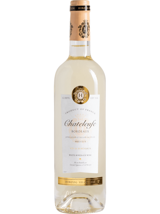 French Selection - Chateleufe Semi Dry White Wine