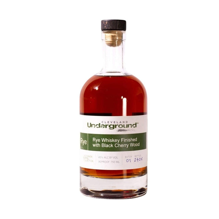 Cleveland Whiskey - Cleveland Underground Rye Whiskey Finished with Black Cherry Wood