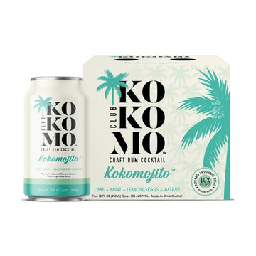 Club Kokomo - Kokomojito Craft Rum Ready to Serve Cocktail (4 pack)