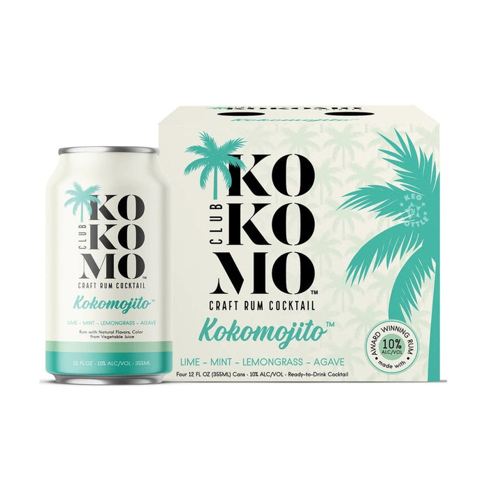 Club Kokomo - Kokomojito Craft Rum Ready to Serve Cocktail (4 pack)