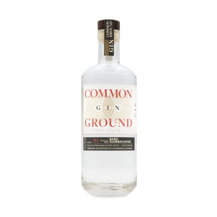 Common Ground - Gin Recipe 01 Basil & Elderflower